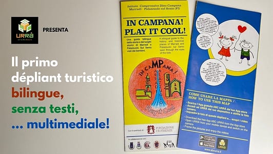 Il primo dépliant turistico senza testi, realizzato interamente con la Realtà Aumentata