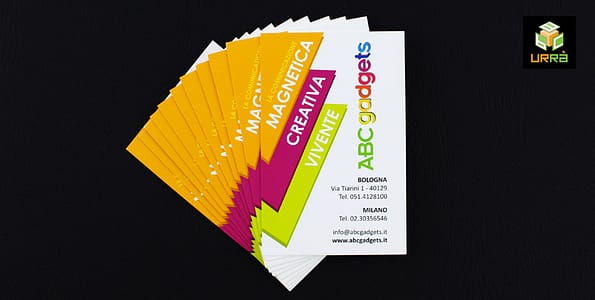 Con ABC Urrà il biglietto da visita è davvero unico